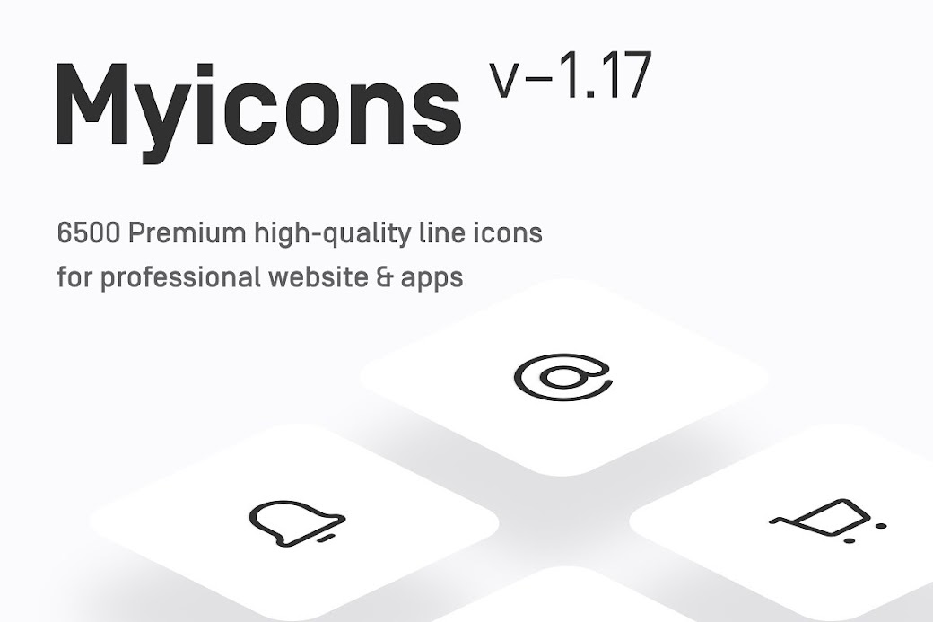 Crella Myicons - Premium Vector line Icons Compatible with Cameo Silhouette Studio, Cricut and other cutting machines for any crafting projects.