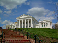 Virginia state capitol Richmond Thomas Jefferson architect General Assembly Rick Sincere