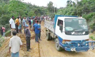 রাঙ্গামাটি-খাগড়াছড়ি সড়কে হালকা যান চলাচল শুরু