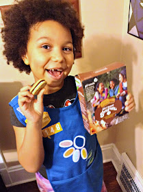 My Daisy and her first box of S'mores from @GSNEO