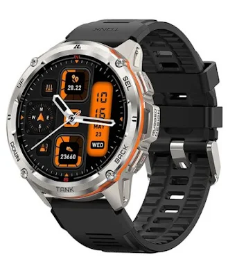 Original KOSPET TANK T3 Ultra Smart Watches For Men GPS Smartwatch Women 470mAh Electronic Fitness AMOLED AOD Bluetooth Watches