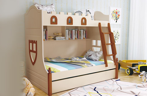 Tư vấn cách bài trí bộ giường tầng cao cấp cho nội thất trẻ em