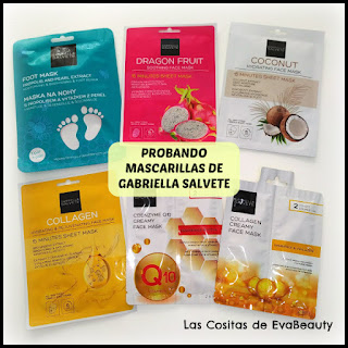 Probando mascarillas faciales y de pies de Gabriela Salvete, compras, low cost, beauty, belleza, beautyblogger, blog de belleza, microinfluencers, mask, skincare, sheet mask, mask addict, mascarillas faciales, notino