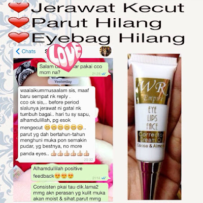 corrector cream oil