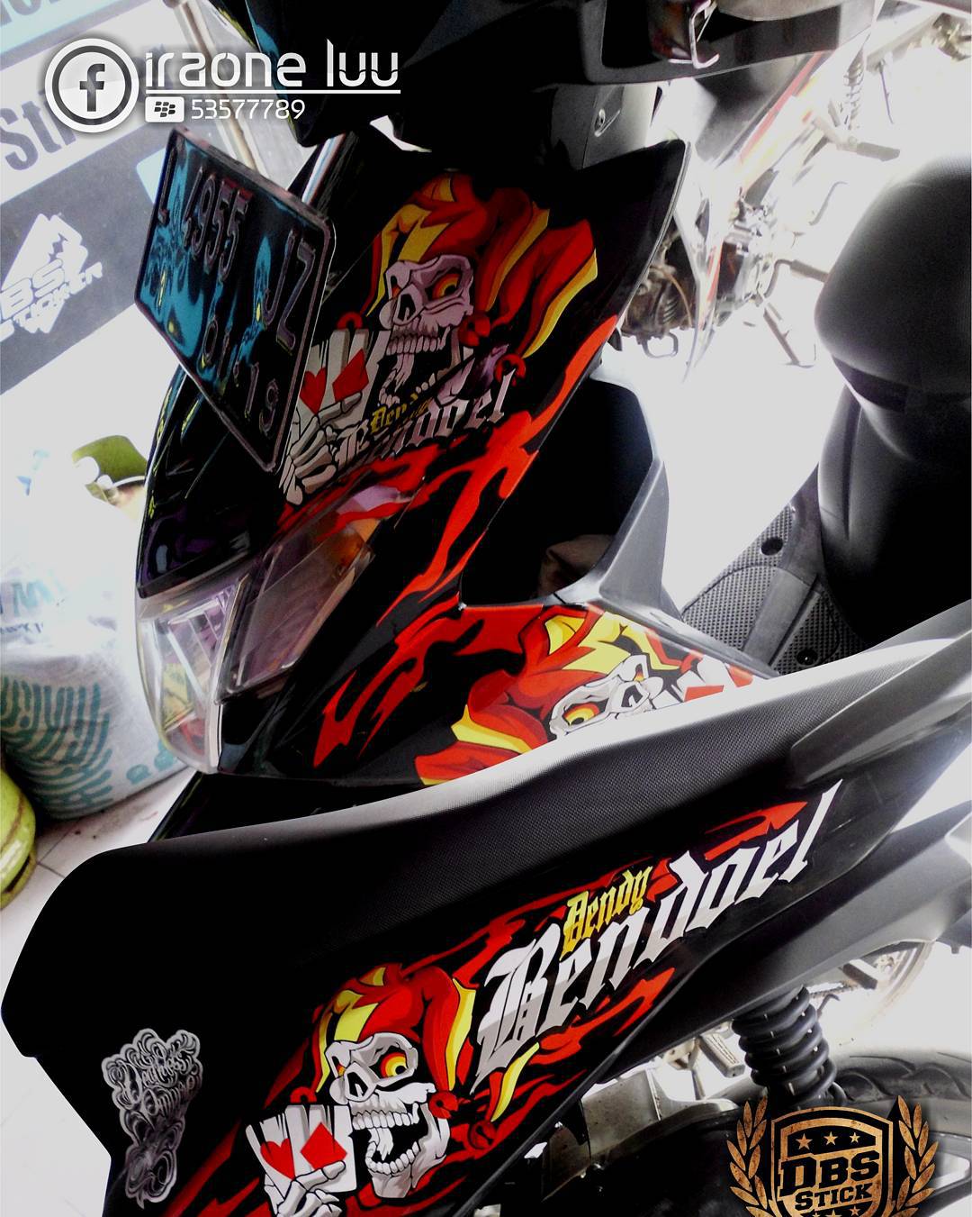 Download 88 Modifikasi Honda Beat Cutting Stiker Terbaru Janur