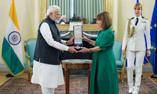 Prime Minister Modi awarded ‘The Grand Cross of the Order of Honour’
