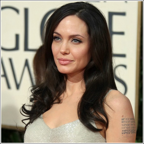 angelina jolie. Angelina Jolie Hairstyle