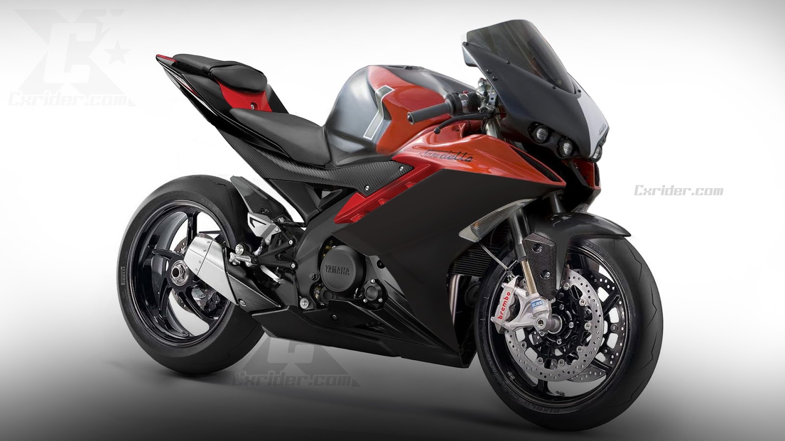 Modifikasi Yamaha R15 Terbaru Movistar New Merah Velg Jari Jari