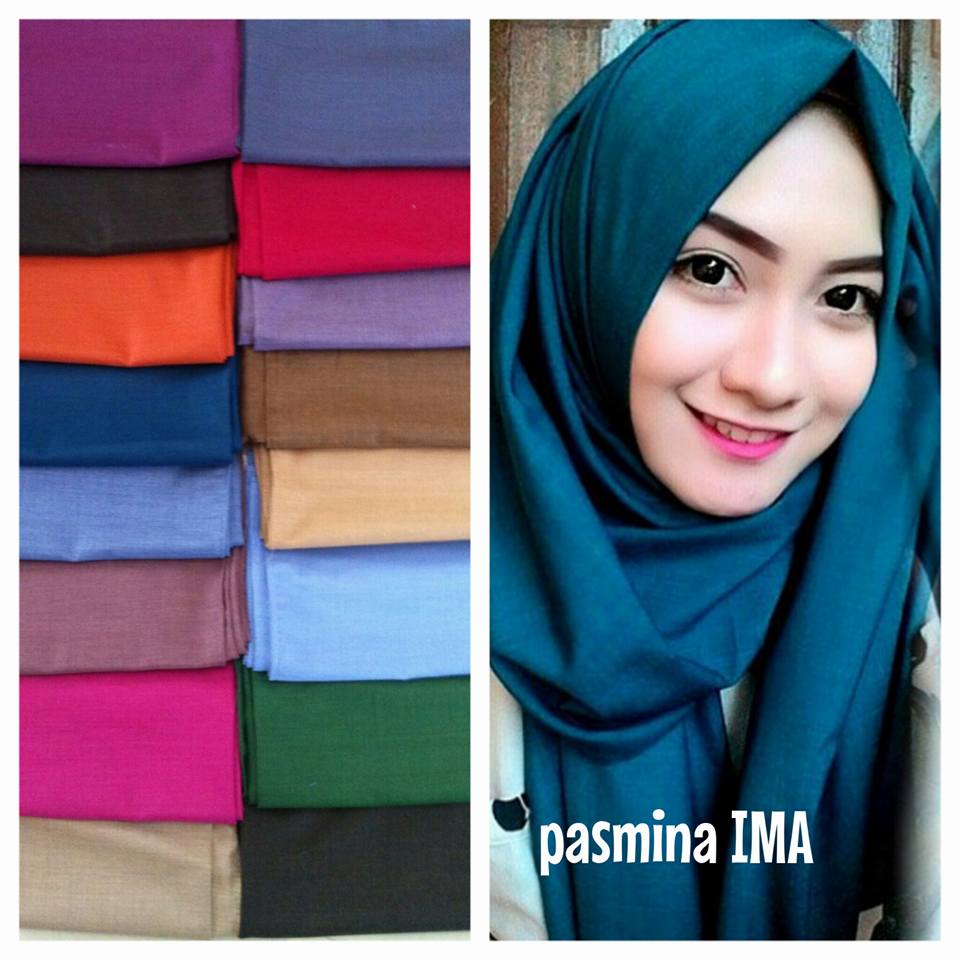 Jilbab Pashmina Ima Cotton By Azzura  Jual Jilbab 