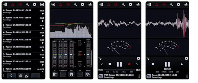 Neutron audio recording app