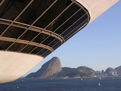 Niemeyer Museum, modern architecture Rio de Janeiro