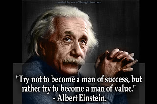 Albert Einstein quotes, success, success is my right