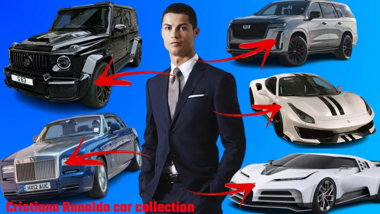 cristiano ronaldo cars collection list