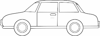 Simple Lamborghini Car Drawing