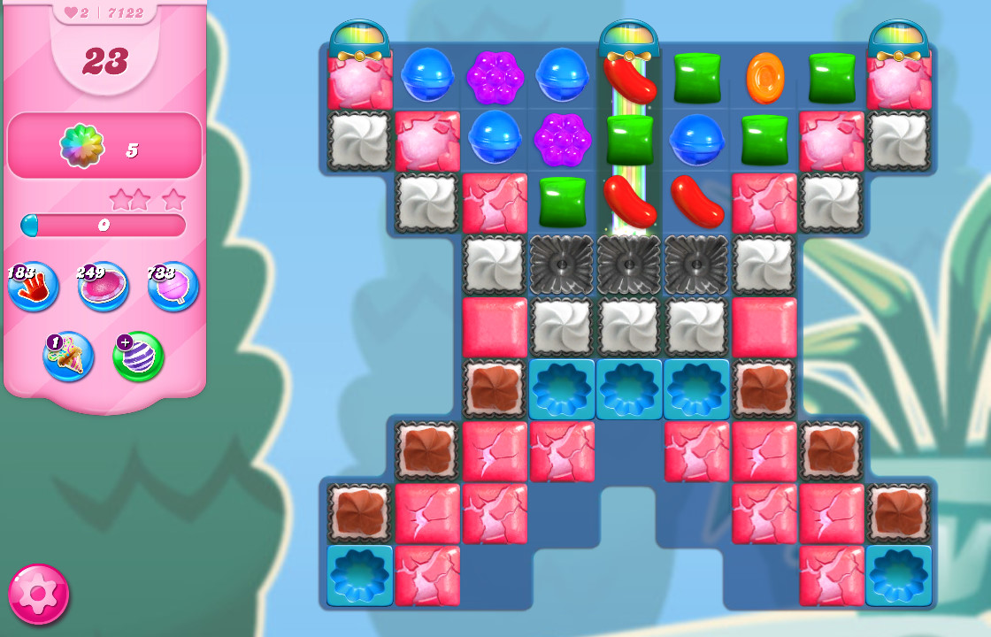 Candy Crush Saga level 7122