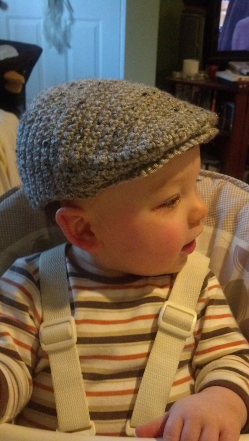 Seamus Scally Cap (Child Sizes) -  Crochet Pattern 