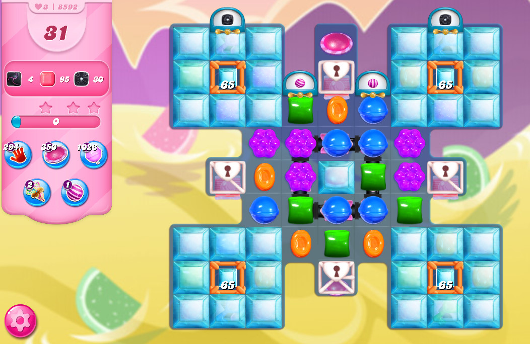 Candy Crush Saga level 8592