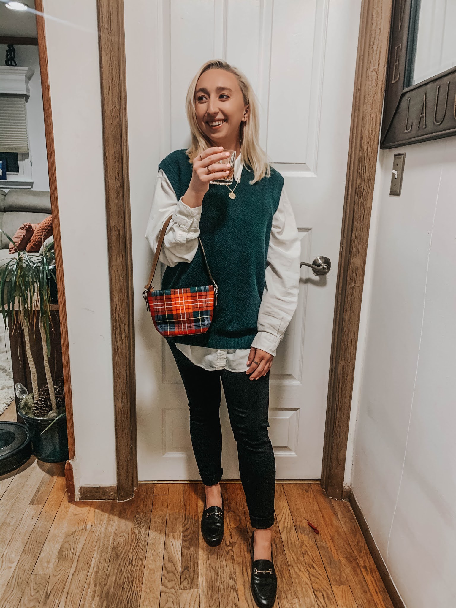 How I Style Thrift Finds: The Sweater Vest