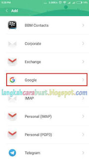 Cara Membuat Akun Google Di Android