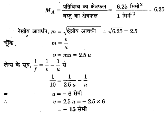 Solutions Class 12 भौतिकी विज्ञान-I Chapter-9 (किरण प्रकाशिकी एवं प्रकाशिक यंत्र)