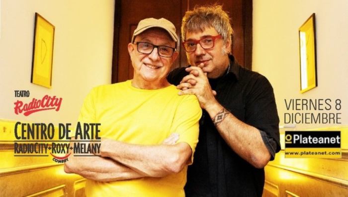 Juan Carlos Baglietto y Lito Vitale en Radio City - Mar del Plata