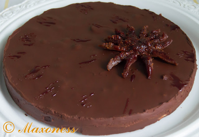 Шоколадный тарт с инжиром и портвейном от Пьера Эрме