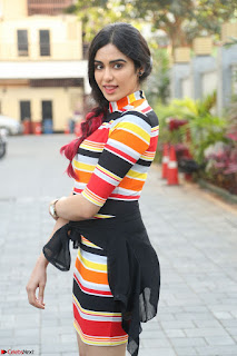 Adha Sharma in a Cute Colorful Jumpsuit Styled By Manasi Aggarwal Promoting movie Commando 2 (35).JPG