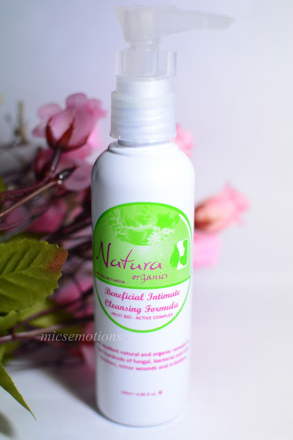 NATURA ORGANICS FEMININE WASH MICSEMOTIONS