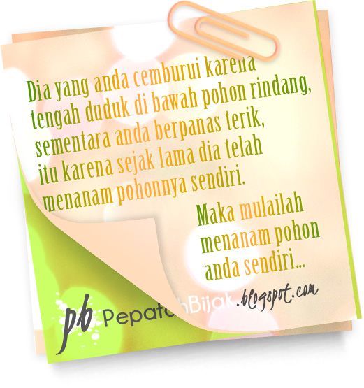 Quote of the Day - Pepatah Bijak - Kata Inspiratif dan 