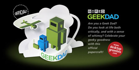 GeekDad Papercraft