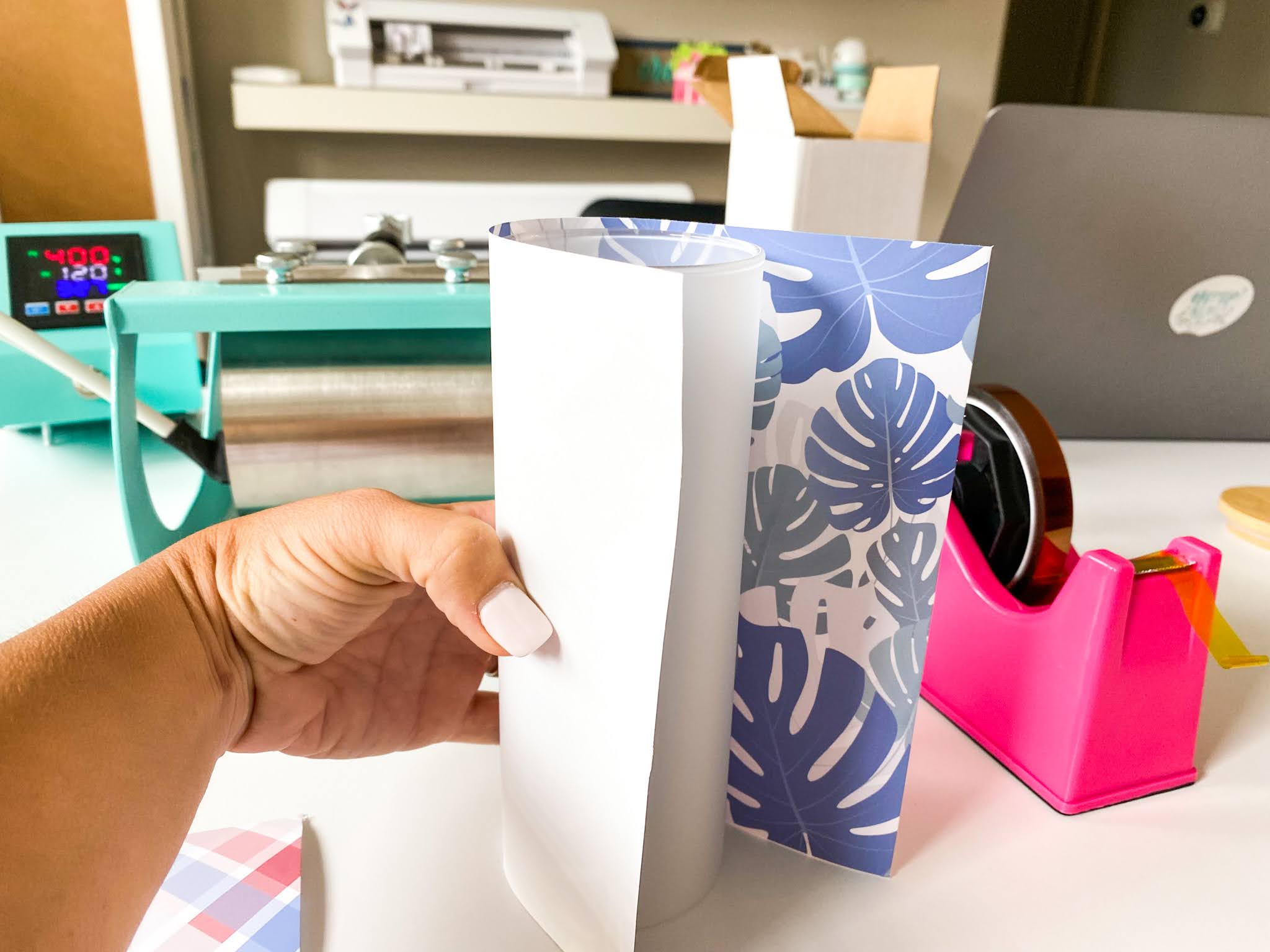 How To Wrap A Sublimation Tumbler