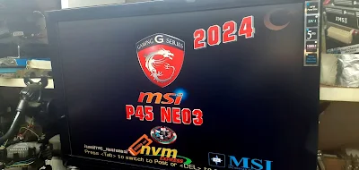2024 MSI P45 NEO3-FR (PCB 1.0) MS-7514 XEON+NVMe M.2 SSD BOOTABLE BIOS MOD