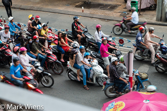 motorbikes in HCM Vietnam