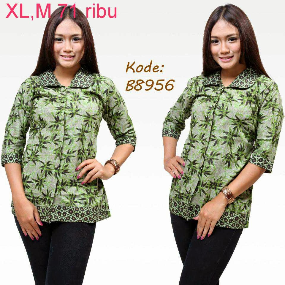  Kumpulan  Model Baju  Batik  Wanita  Terbaru  kumpulan  model 