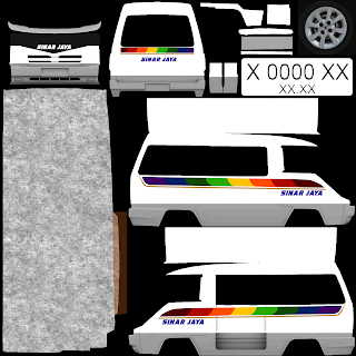 Livery angkot Sinar jaya