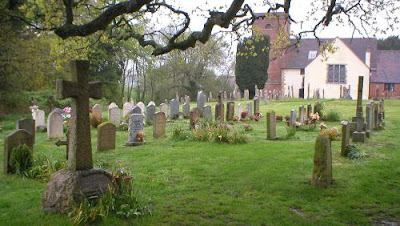 Conan Doyle's gravesite at Minstead in the New Forest