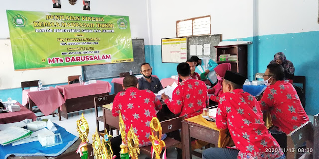 Pelaksanaan PKKM MTs Darussalam Tahun 2020