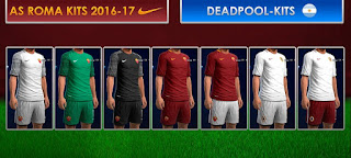 Kits AS Roma GDB 2016-2017 Pes 2013 by Dead