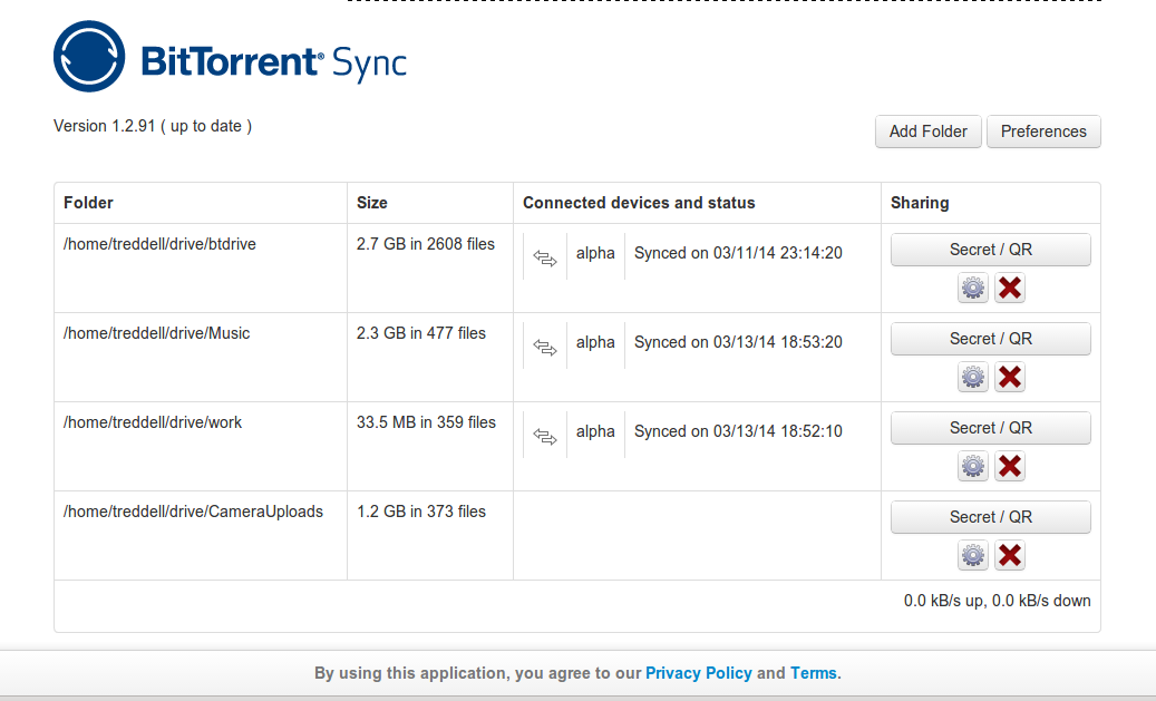 btsync arm