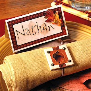 Thanksgiving Name Placecards