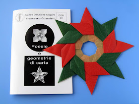 Origami, Booklet QQM 60 and Stella ghirlanda - Star garland © by Francesco Guarnieri