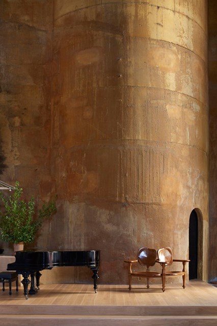 an old cement factory converted in spain