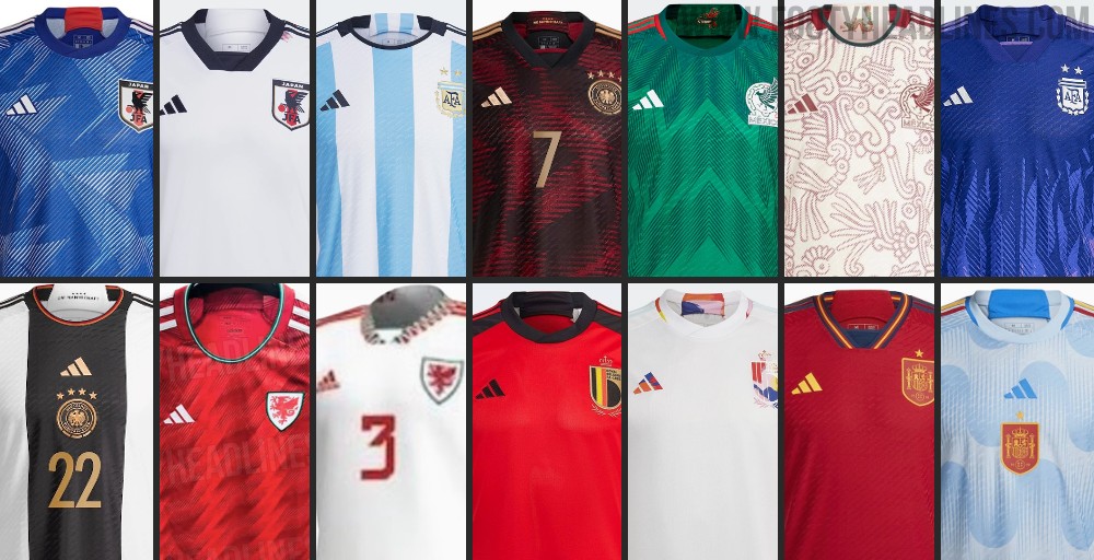 All 14 Adidas 2022 World Cup Kits Ranked and Rated - Japan Dominates -  Footy Headlines