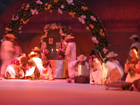 Native wedding in Chicontepec--a dance depicting some of the daily life and religious practices of the indigenous people