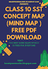 CBSE CLASS 10 : SOCIAL SCIENCE CONCEPT MAP (MIND MAP) AND IMPORTANT POINTS FOR THE SESSION 2021-2022 : CLASS 10 SST CNCEPT MAP FREE DOWNLOAD 