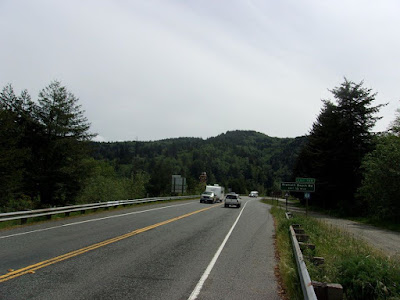 Klamath River Bridge - Looking South on Highway 101 Northern California