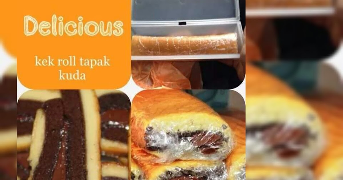 Premium Beautiful By Diana Hassan: Kek Roll Tapak Kuda JB