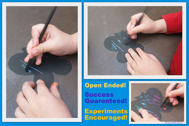 photo of: Scratch Art -- The Big Reveal at RainbowsWithinReach 