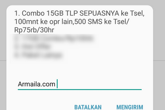 Cara Daftar Paket Combo Telkomsel 15gb 75000