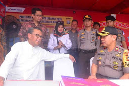 Nurdin Abdullah Pantau Posko Keamanan di Mall Ratu Indah Makassar